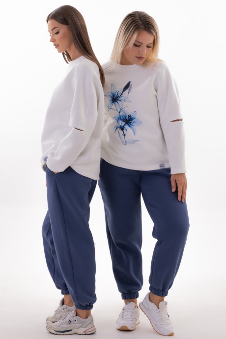 Костюм/комплект KIVVIWEAR 42234336 03 экрю, индиго размер 42-56 #3