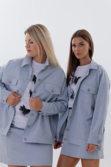Жакет (пиджак) KIVVIWEAR 4310 04 голубой #1