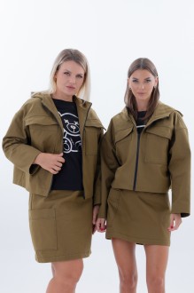 Жакет (пиджак) KIVVIWEAR 4339 02 хаки #1