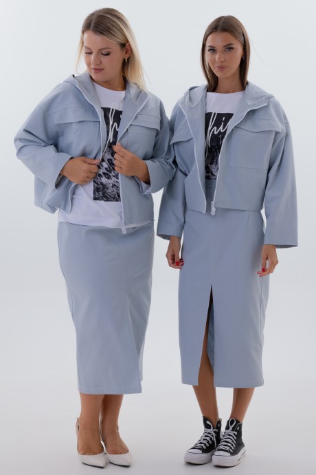 Костюм/комплект KIVVIWEAR 43394338 03 голубой размер 42-58 #2