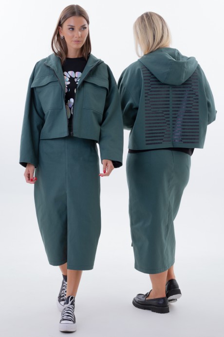 Костюм/комплект KIVVIWEAR 43394338 04 изумруд размер 42-58 #3