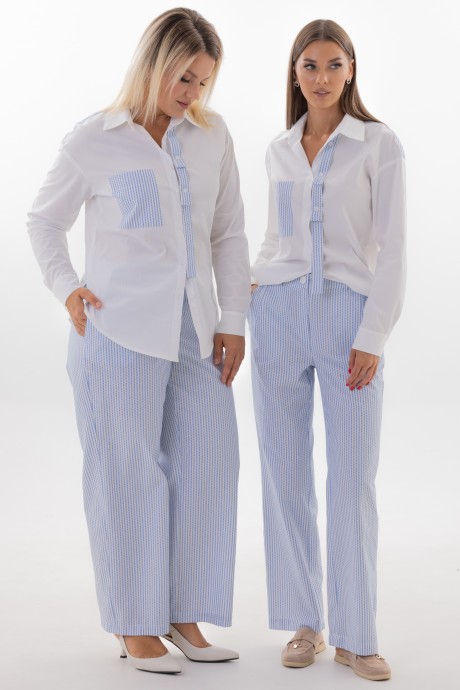 Костюм/комплект KIVVIWEAR 43404341 03 голубой, белый размер 42-58 #2