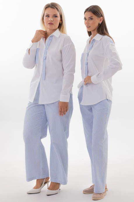Костюм/комплект KIVVIWEAR 43404341 03 голубой, белый размер 42-58 #3