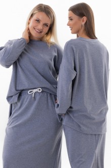 Джемпер (кофта) KIVVIWEAR 4342 02 индиго #1