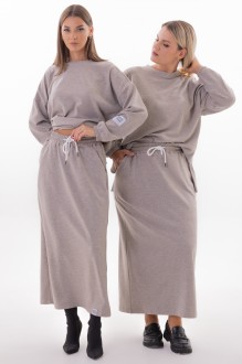 Юбка KIVVIWEAR 4343 01 капучино #1