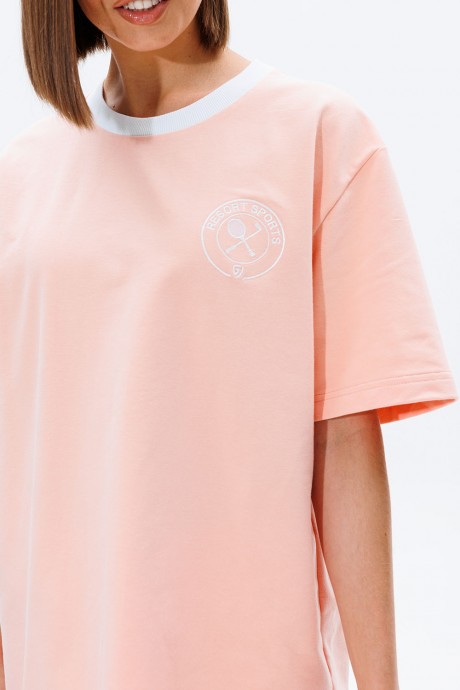 Футболка GO f1007/07-01 персик размер 42-52 #3