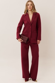Брючный костюм GO F3165 /12-01 вишня