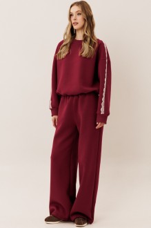 Спортивный костюм GO F3118 /12-01 вишня