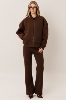 Брючный костюм GO F3113 /23-03 коричневый