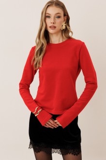 Джемпер (кофта) GO F4027 /11-02 красный