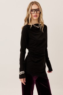 Джемпер (кофта) GO F1026 /42-02 черный