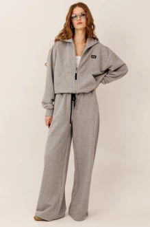 Спортивный костюм GO F3102 /50-04 серый меланж
