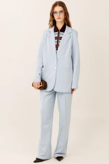Брючный костюм GO F3065 /29-1413 небесный