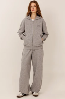 Спортивный костюм GO F3119 /50-04 серый меланж