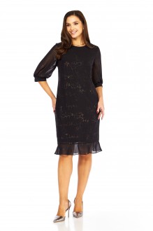 Платье КаринаДелюкс М-1409 черный