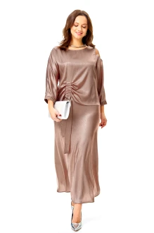 Юбочный костюм КаринаДелюкс М-1425 двойка