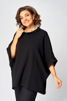 Джемпер (кофта) Larini 4100 ONE SIZE черный