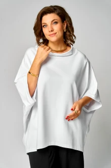 Джемпер (кофта) Larini 4100 ONE SIZE белый