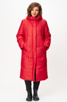 Пальто ANDINA CITY 7013 красный #1