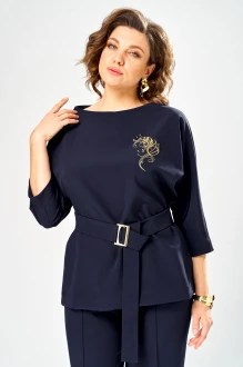 Блузка ANDINA CITY 5049 синий