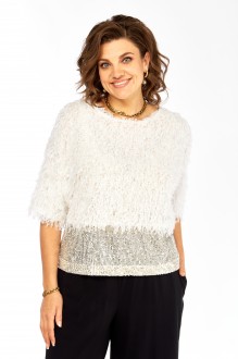 Блузка hOla_la Л436 белое молоко #1