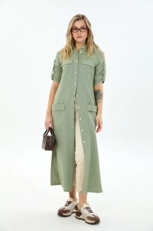 Костюм LM 8032 зеленый, полоска