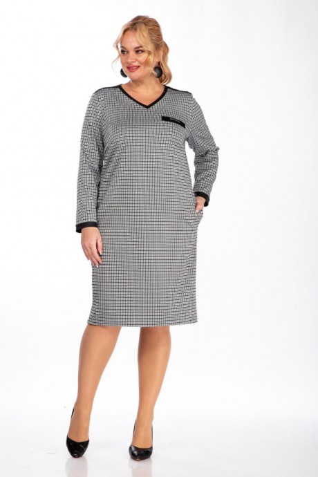 Платье Сибон 292 серый размер 54-58 #1