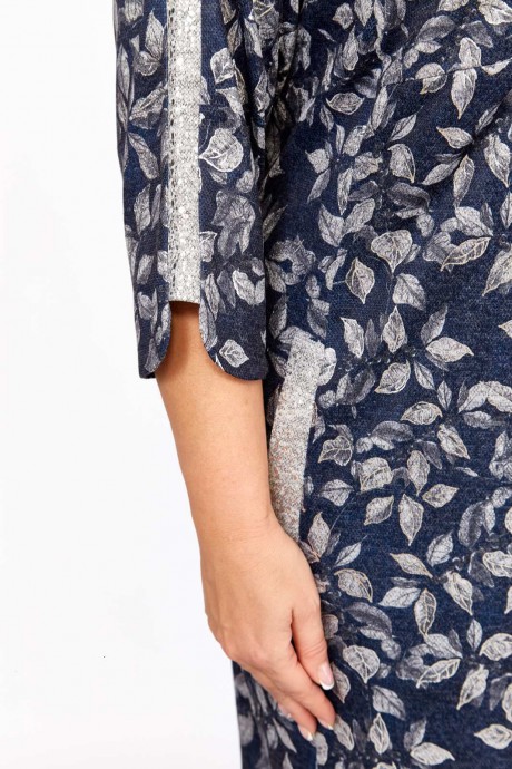 Платье Сибон 211 синий размер 68-72 #4