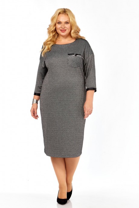 Платье Сибон 187 серый размер 60-64 #2