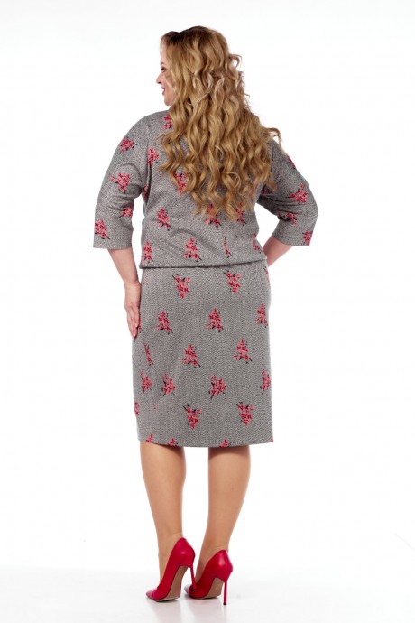 Платье Сибон 358 серый размер 60-64 #2