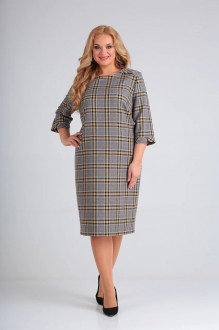 Платье Сибон 230 клетка #1