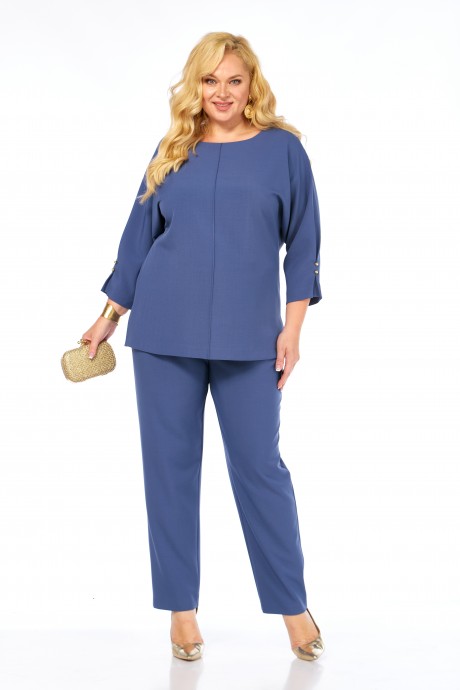 Костюм/комплект Сибон 371 голубой размер 60-64 #1