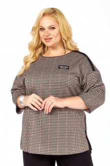 Джемпер (кофта) Сибон 370 клетка