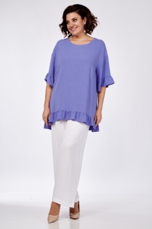 Брючный костюм Сибон 314 василек