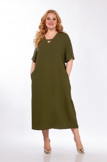 Платье Сибон 272 олива