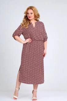 Платье Сибон 246 бордо