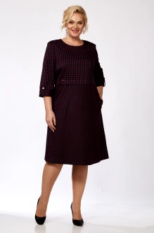 Платье Сибон 257 Красно-синий