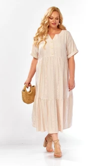 Платье Сибон 385 молочное