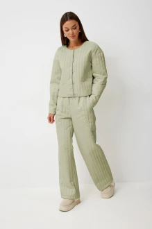 Брючный костюм V&N 1060 оливка