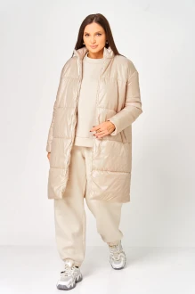 Пальто V&N 1069 бежевый