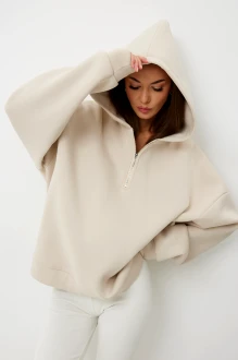 Худи V&N 1009 бежевый