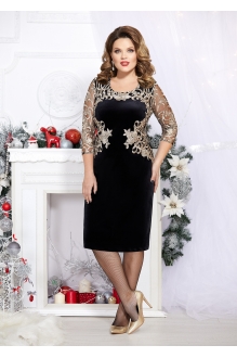 Вечернее платье Mira Fashion 4361-5 велюр #1