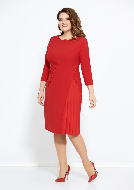 Вечернее платье Mira Fashion 4582 -2 красный размер 50-56 #1