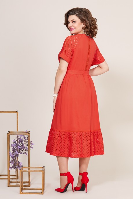 Платье Mira Fashion 5238-2 красный размер 56-62 #2