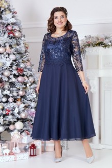 Вечернее платье Mira Fashion 3978-7 синий #1