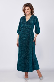 Вечернее платье Mira Fashion 5480 -3 изумруд #1