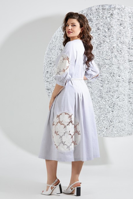 Платье Mira Fashion 5542 серый размер 50-56 #3