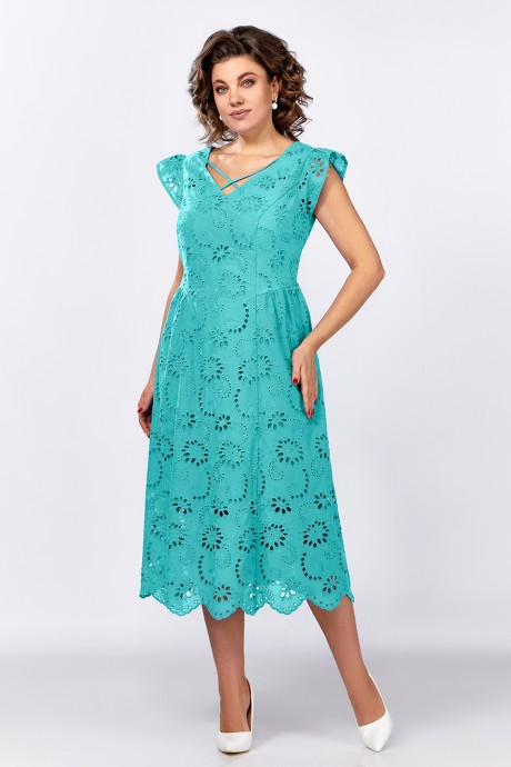 Костюм Mira Fashion 5583 -2 бирюза размер 50-56 #3