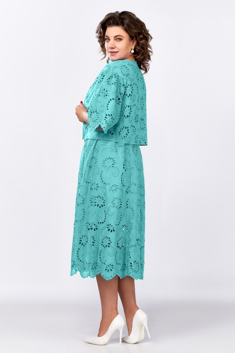 Костюм Mira Fashion 5583 -2 бирюза размер 50-56 #5