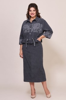Костюм/комплект Mira Fashion 5566 двойка графит #1